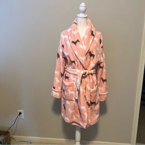 Sonoma cozy, pink rope with dog print size medium